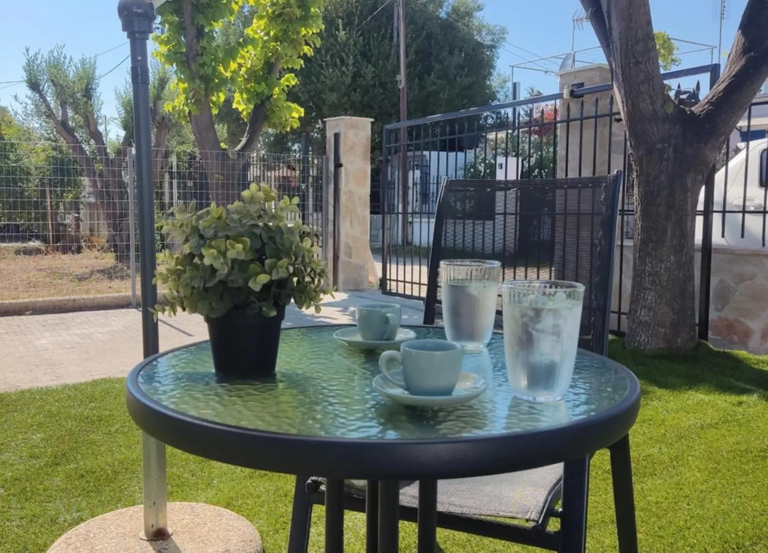 Lena Summer Sea Family Vacation House & Yard Chalkidiki Sozopoli Holiday home
